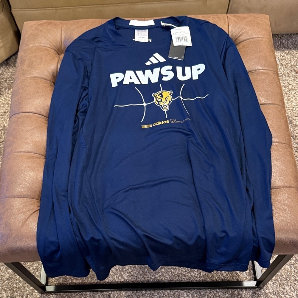 FIU long sleeve basketball shirt size large (45)